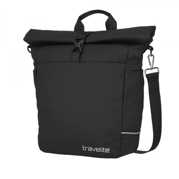 Travelite Basics Fahrradtasche zum Umhängen Schwarz