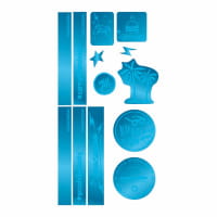 coocazoo Reflektierendes Sticker-Set Blue